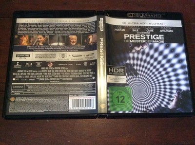 Prestige - Meister der Magie [4K Ultra HD 2 Blu Ray] Christopher Nolan