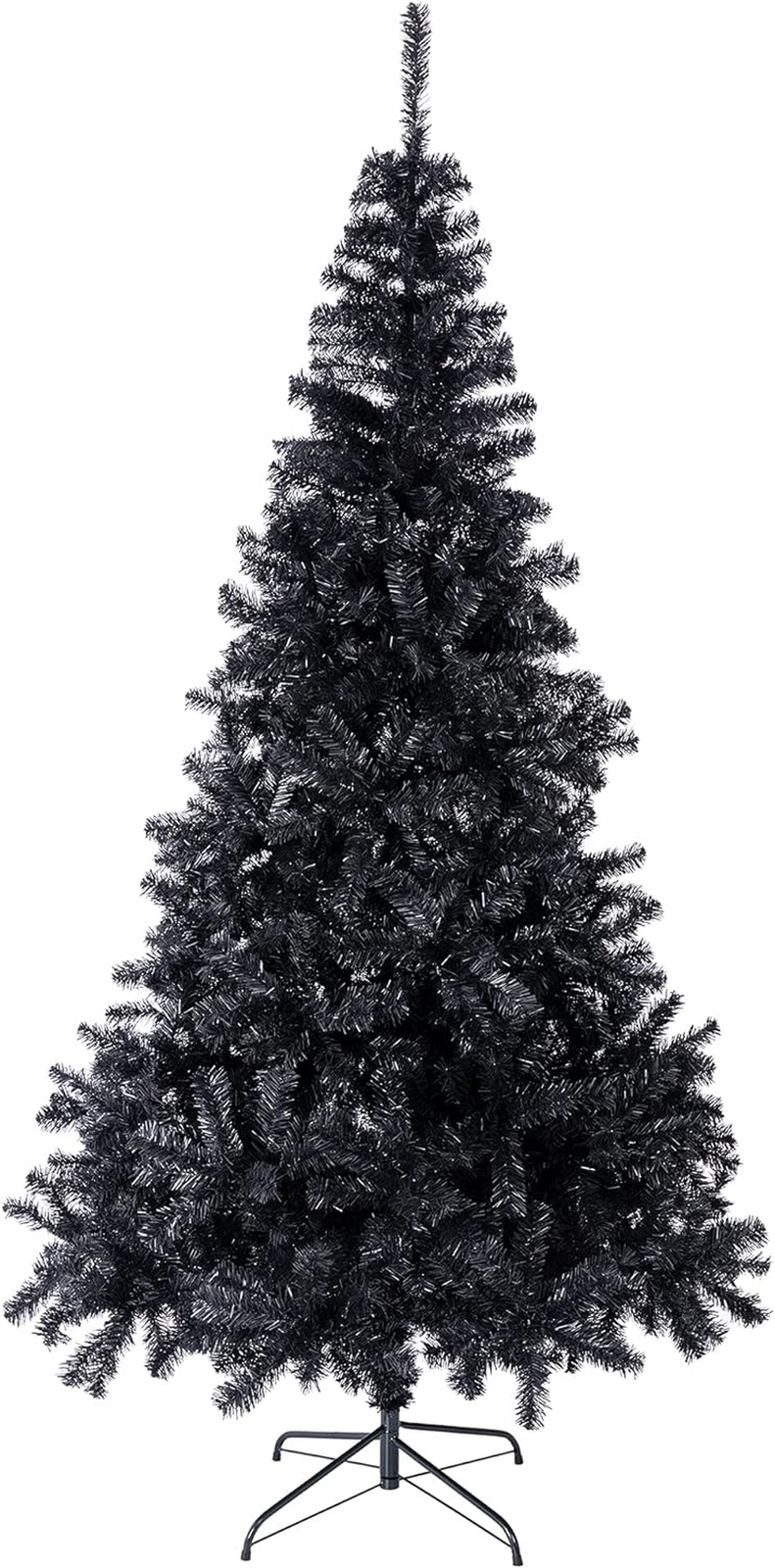 4 FT Halloween Black Premium Artificial Christmas Tree 400 Tips Easy to Assemble
