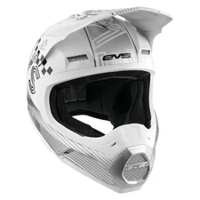 EVS Sports H20T5T-WH-L T5 Torino Large White Off-Road Helmet