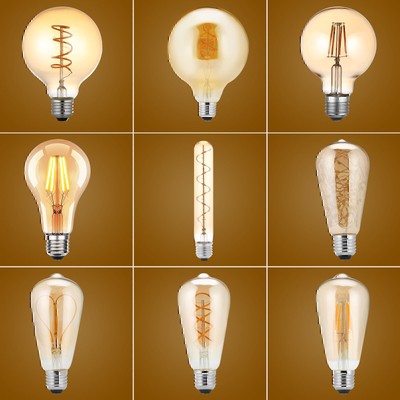 E27 LED Glühbirne Vintage Edison Filament Retro Leuchtmittel Warmweiss NEW