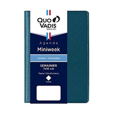 Quo Vadis 2026 Edition Mini Week Diary/Anpara Weekly Separate Planner January