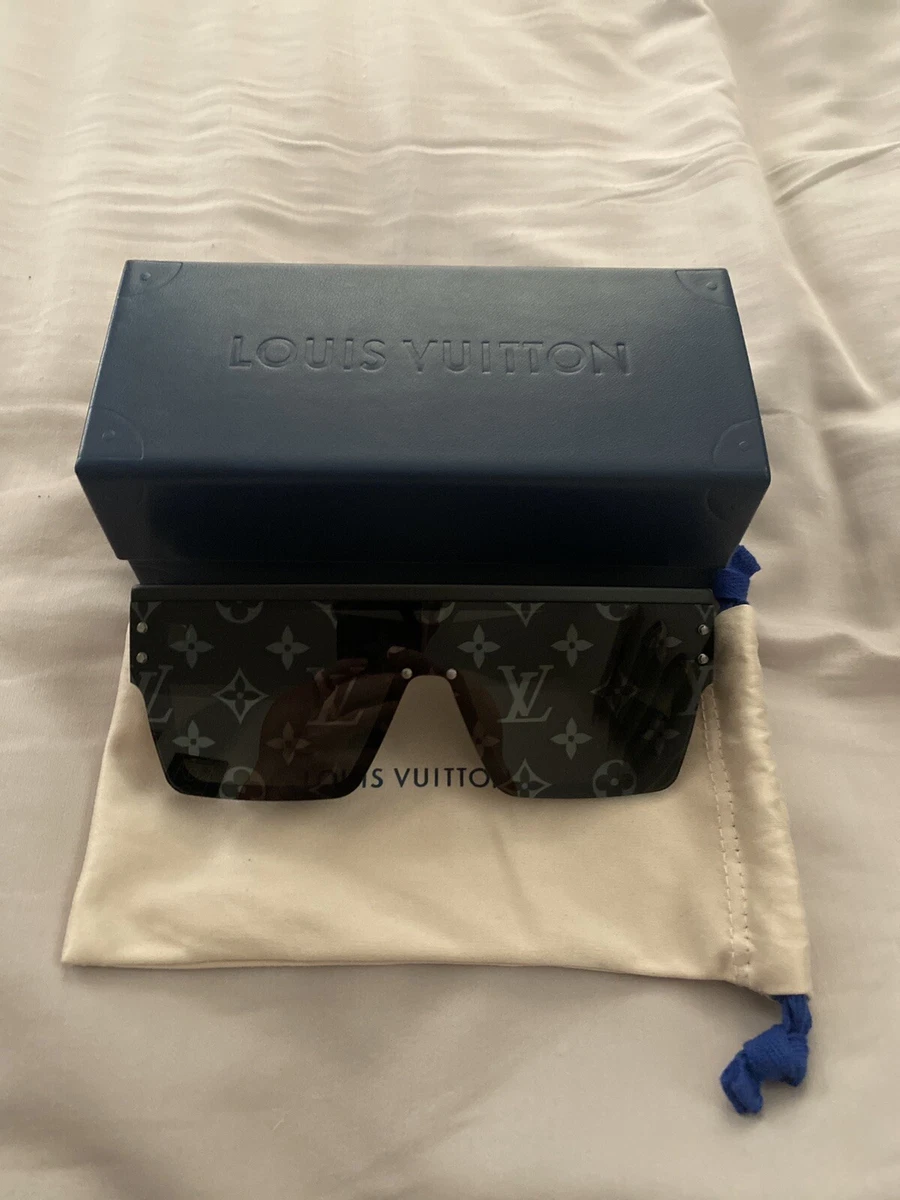 Authentic Louis Vuitton Waimea L Monogram Black Sunglasses Z1583W