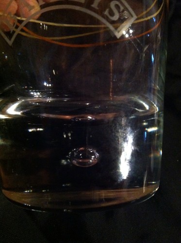 2 Vintage Bailey's Glasses Bubble Heavy Bottom Scotch - Picture 4 of 6