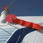 Aircraft Control Surface Gust Lock by Wps, Padded w/ Rbf Streamer, all S/S parts