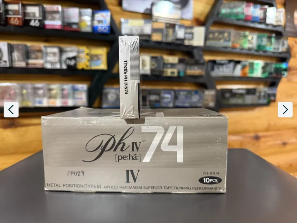 THAT'S PH IV pe:ha 74 — Raro casete de audio vintage nuevo de stock por TAIYO YUDEN Japón Foto 3 de 4