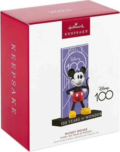 Hallmark 2023 Amazon Exclusivo Mickey Mouse 100 Años Maravilla Recuerdo Ornamento - Imagen 3 de 3