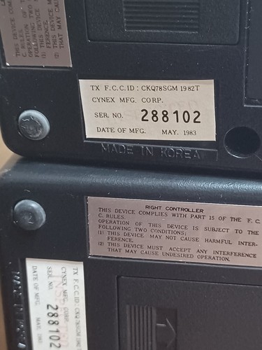 Atari 2600 Remote Control Wireless Joysticks WITH BOX TESTED GREAT CONDITION - Picture 5 of 11