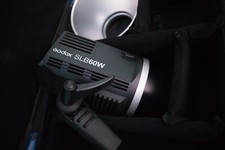 Godox SLB60W video light with Studio lighting and backdrop kit