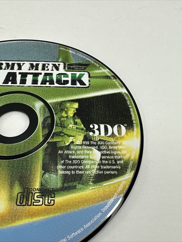 Army Men Air Attack Playstation 1 PS1 Disc Only Tested 3DO Teen - Picture 2 of 7