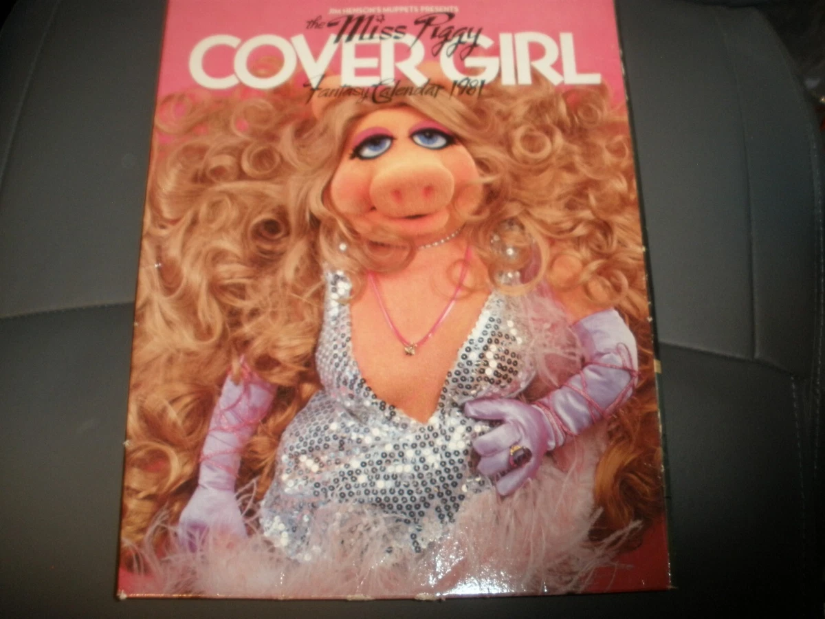 Miss Piggy Cover Girl Fantasy Calendar 1981 with Folder Cover NO WRITING  EUC | eBay