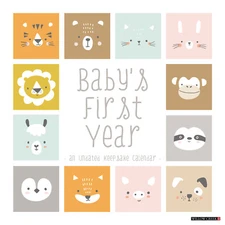 Baby's First Year Undated 12" x 12" Wall Calendar (free shipping)