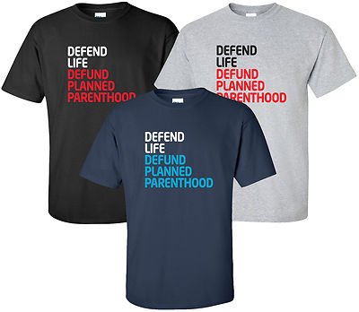 #ad quot;Defund Planned Parenthoodquot; T Shirt all lives matter pro life anti abortion aha $20.00