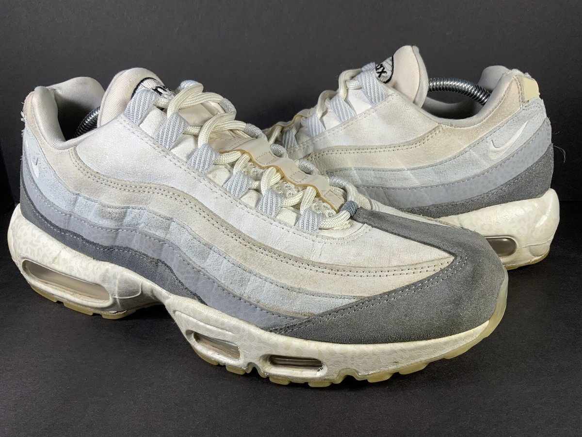 Nike Air Max 95 Qs Summit White Light Bone Grey Mens Size 11 Nike Air Max 95 Qs Summit White Light Bone Grey Mens Size 11