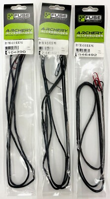 Fuse Archery Strings.  3 variations available.  Lot: ASD 40