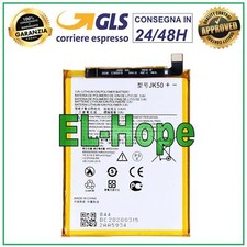 BATTERIA JK50 PER MOTOROLA MOTO E7 Power XT2097 BATTERY 5000 mAh PARI ORIGINALE 