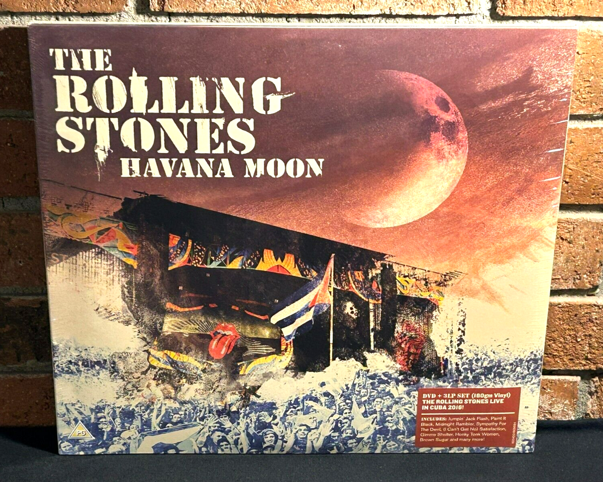 ローリング・ストーンズ - ハバナ・ムーン (未開封 US 3LP＋DVD) Amazon.com: Havana Moon [DVD] : The Rolling Stones: Movies & TV