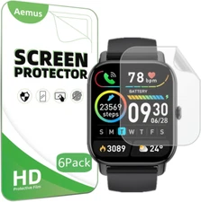 Compatible for Nerunsa P66D 1.85 Smart Watch Screen Protector (6 Pack) Compatib