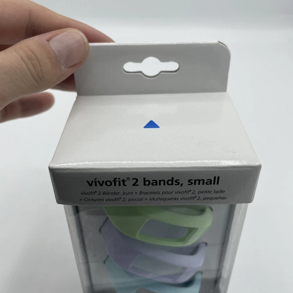 Garmin Vivofit 2 Banda de Repuesto Paquete de 3 Tamaño Pequeño Negro Como Nuevo Azul Cielo Nuevo en Caja Foto 2 de 4