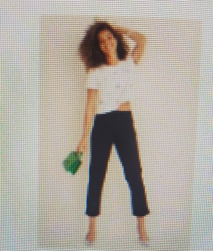 Womens Smoothing Straight Leg Ponte Pants Size 14 JET BLACK - Foto 2 di 4