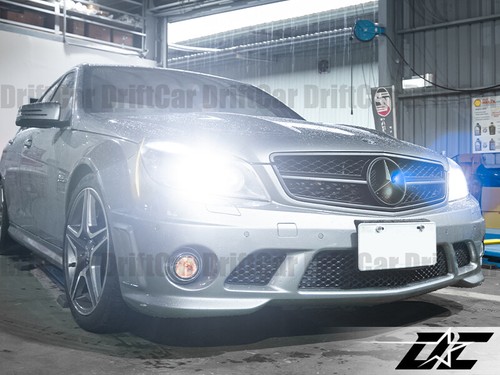 Fit with 08-11 W204 C63AMG Sedan Only 8D Mesh Front Fence Grille All Matte Black - Picture 4 of 4