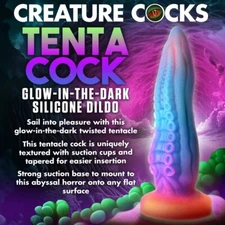 Creature Cocks Tentacle Unique Texture Silicone Alien Dildo Dong by XR Brands