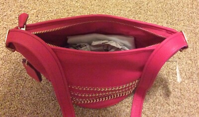 NWT RARE COACH MINI DUFFLE IN WHIPLASH LEATHER CHAIN BRAIDED
