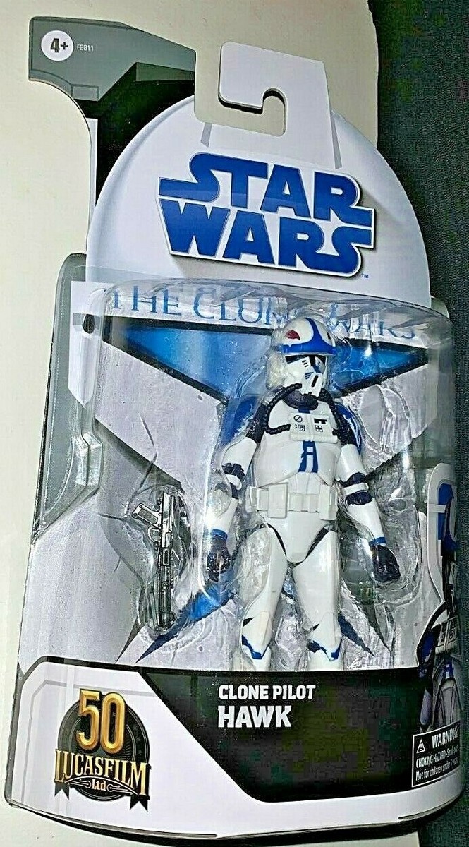 STAR WARS 2021 THE BLACK SERIES TARGET ONLY CLONE PILOT HAWK 6