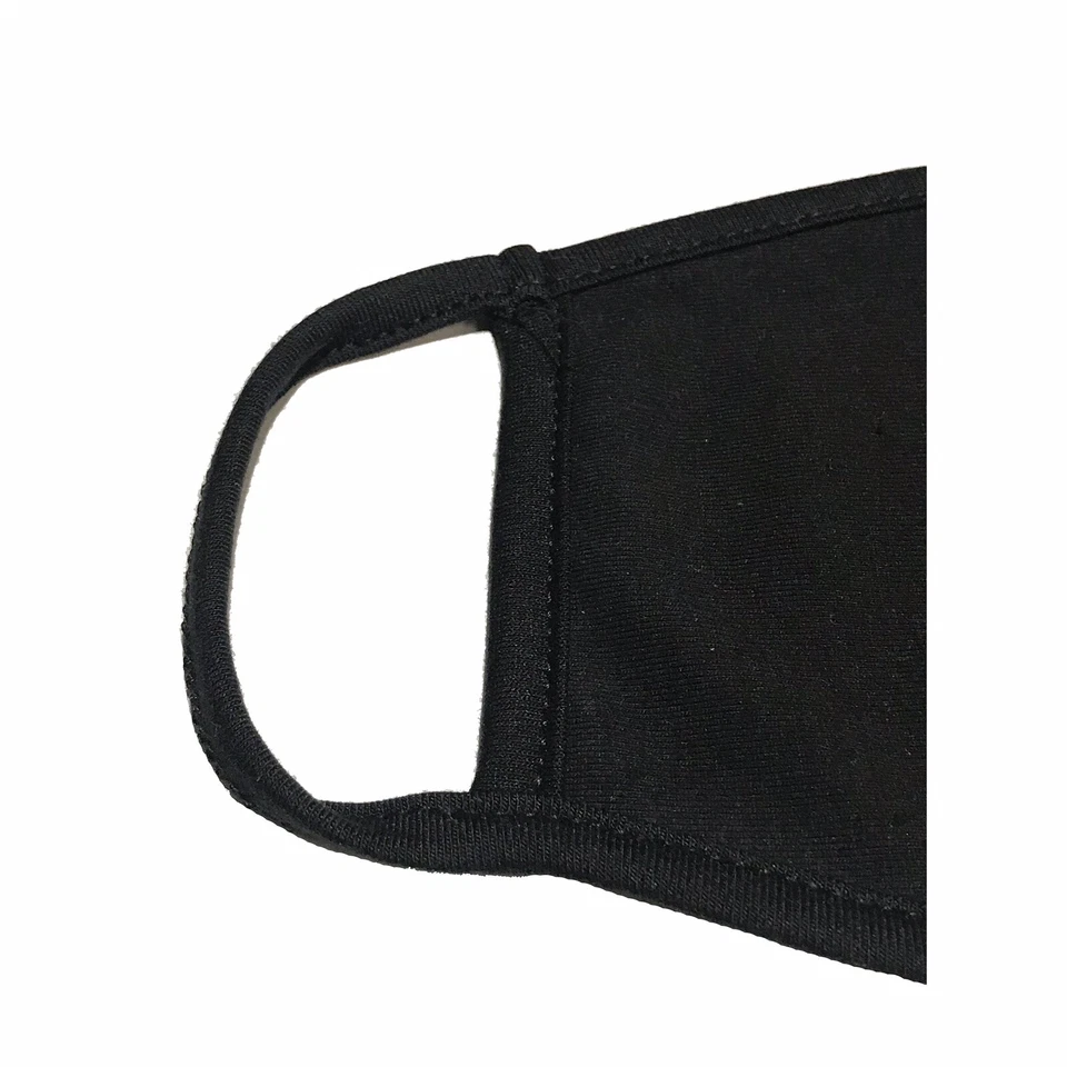 Face Mask Rhinestone Pom Pom, Cotton Blend, Made In USA - Image 3 of 4