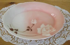 Vintage Syracuse China Old Ivory O.P.CO. MADAM BUTTERFLY Airbrush 12" Platter ~