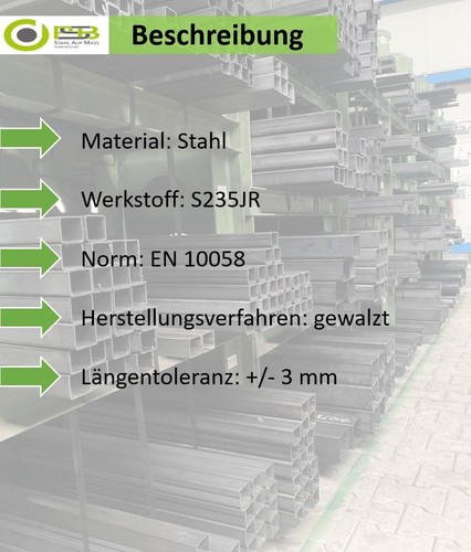 Ankerplatte Stahlplatte gebohrt Mittelloch Fußplatte Kopfplatte Zuschnitte Stahl - Bild 4 von 6