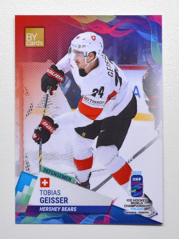 2022 BY cards IIHF World Championship Team Switzerland Pick a Card - Picture 6 of 30