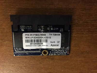 Apacer 2.5'' SATA 4 GB SSD Laptop Solid State Drive for Wyse X, Z, D Thin Clients