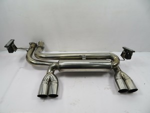 03 BMW M3 E46 #1119 Manzo Exhaust Muffler, Stainless Steel | eBay