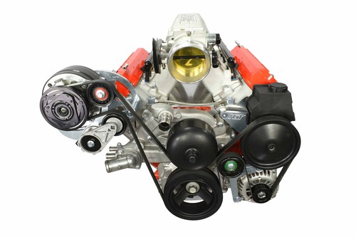 Kit de soporte de compresor de aire acondicionado ICT Billet LS Camaro R4 - Imagen 6 de 9