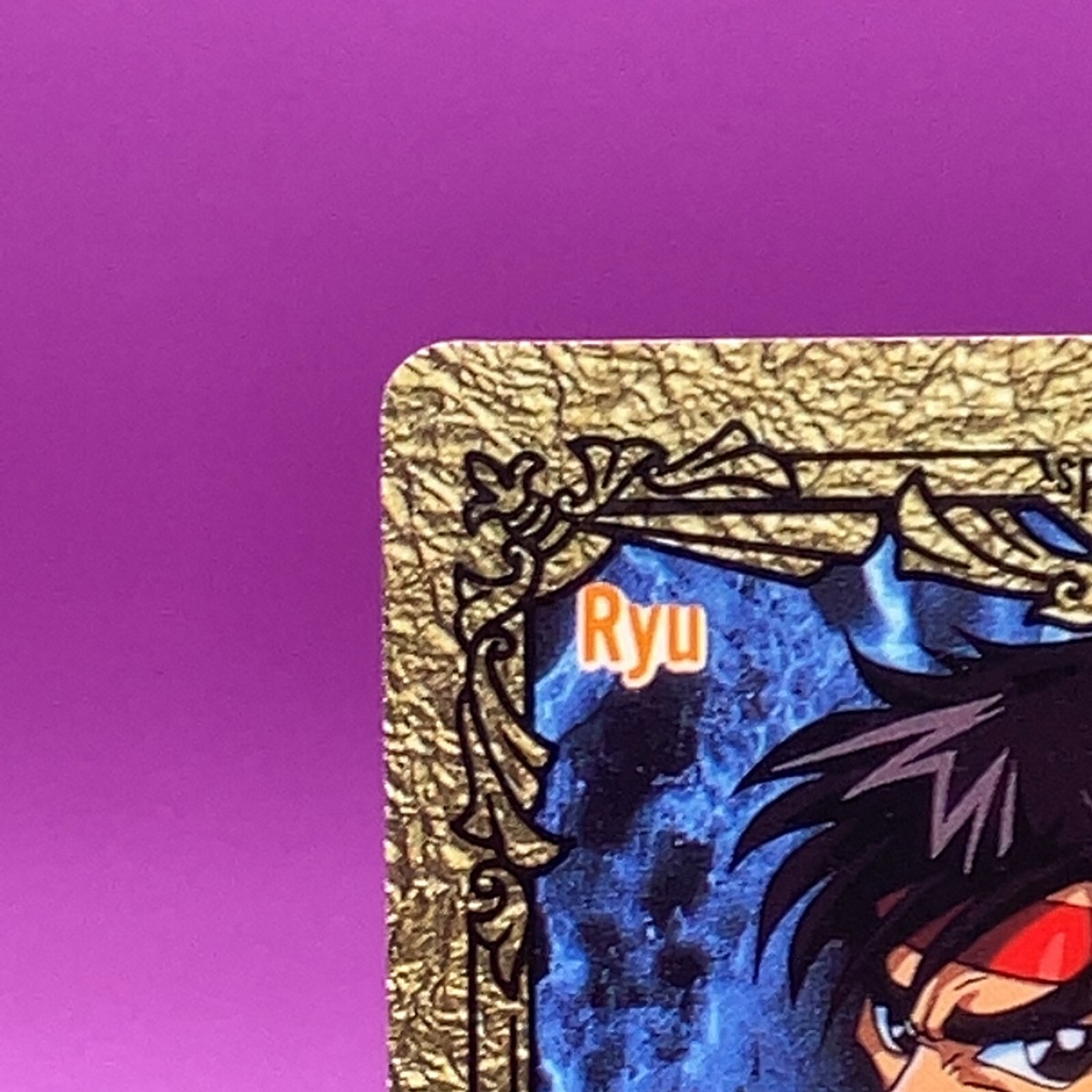 Ryu Street Fighter 2 TCG Carddass Super Famicom Video Game Card