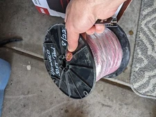 4/0 Spartan Power Welding Lead & Car Battery Cable Copper Wire 30 Ft Spool Red