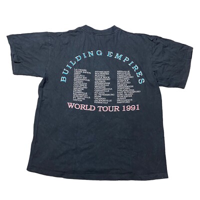 Vintage Queensryche Epire 1991 World Tour T-Shirt Adult Size XL 