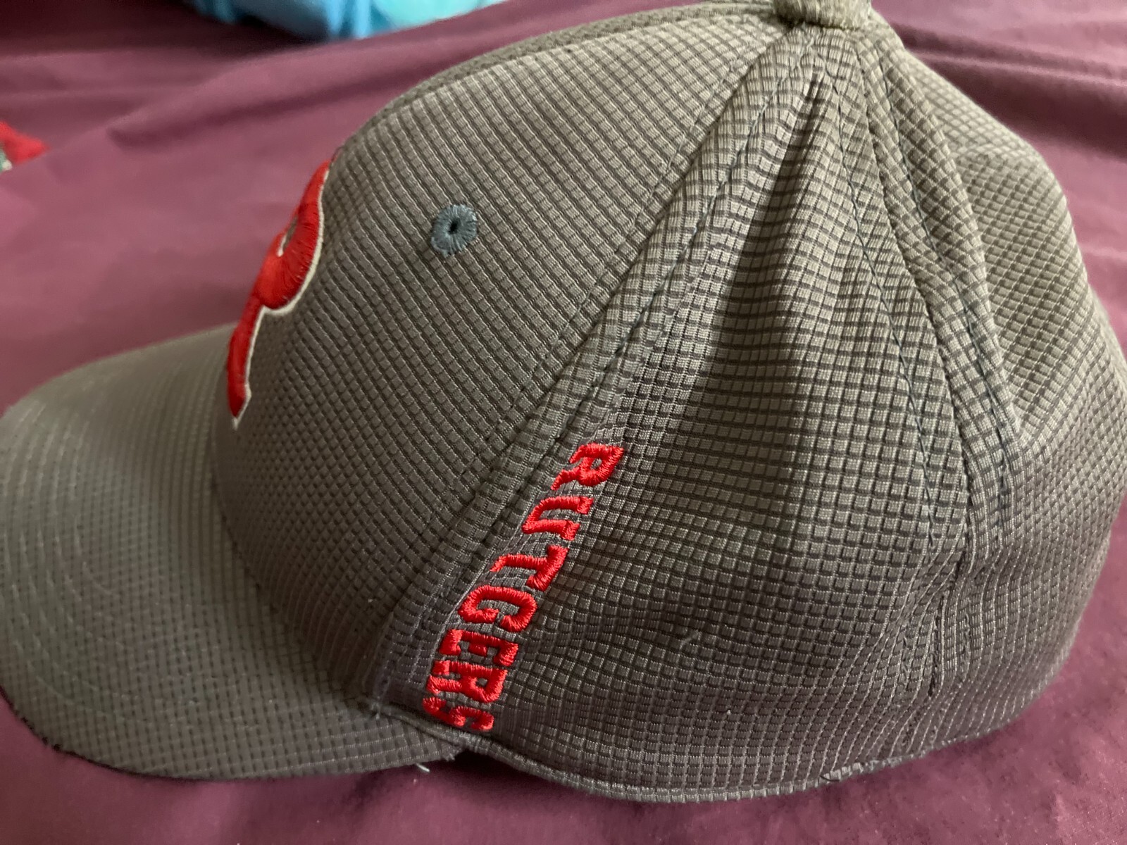 Caps Rutegers Top of the World Rutgers Fitted Cap Hat Brown One Size | eBay