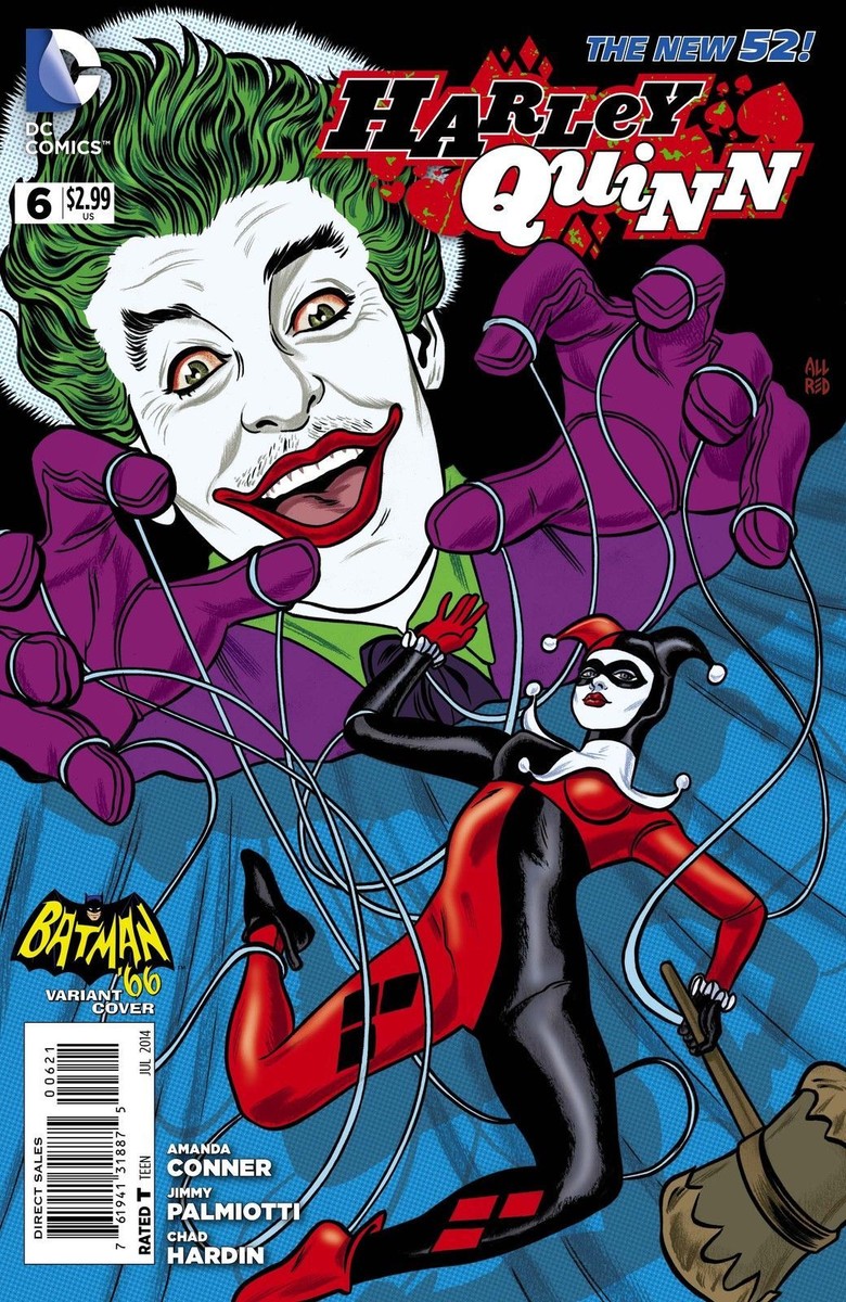 NEW DC 52 Harley Quinn #6 1:25 MICHAEL ALLRED BATMAN 66 Variant