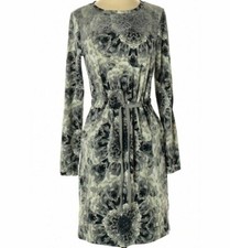 Simply Vera Vera Wang Women Gray Casual Dress M