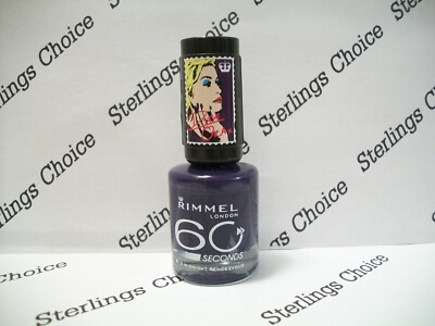 Rimmel 60 Seconds Nail Polish #613 Midnight Rendezvous