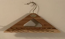 Wooden Cedar Tie Belt & Scarf Hanger / Closet Organizer  w/ 40 Pegs