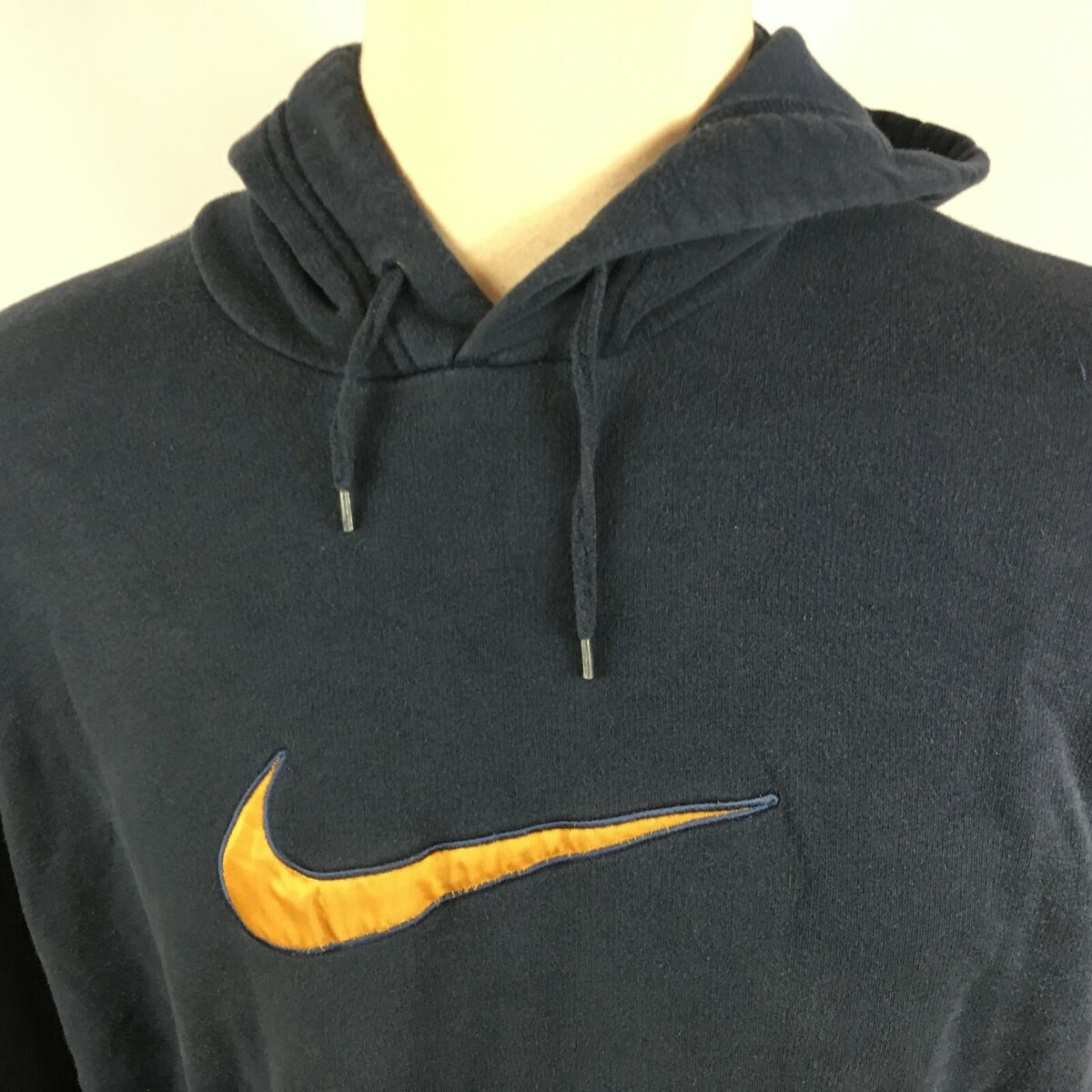 Vintage Nike Small Check Swoosh Logo Hoodie Hoody Sweatshirt Vintage Nike Small Check Swoosh Logo Hoodie Hoody Sweatshirt