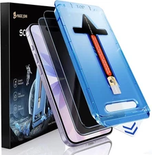 MAGIC JOHN 2Pack for iPhone 17 tempered Glass Screen Protector Touch sensitivity