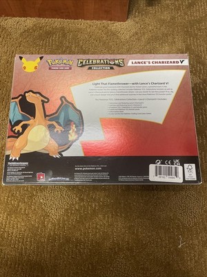Pokmon TCG: Celebrations Collection Box Lance's Charizard V | eBay