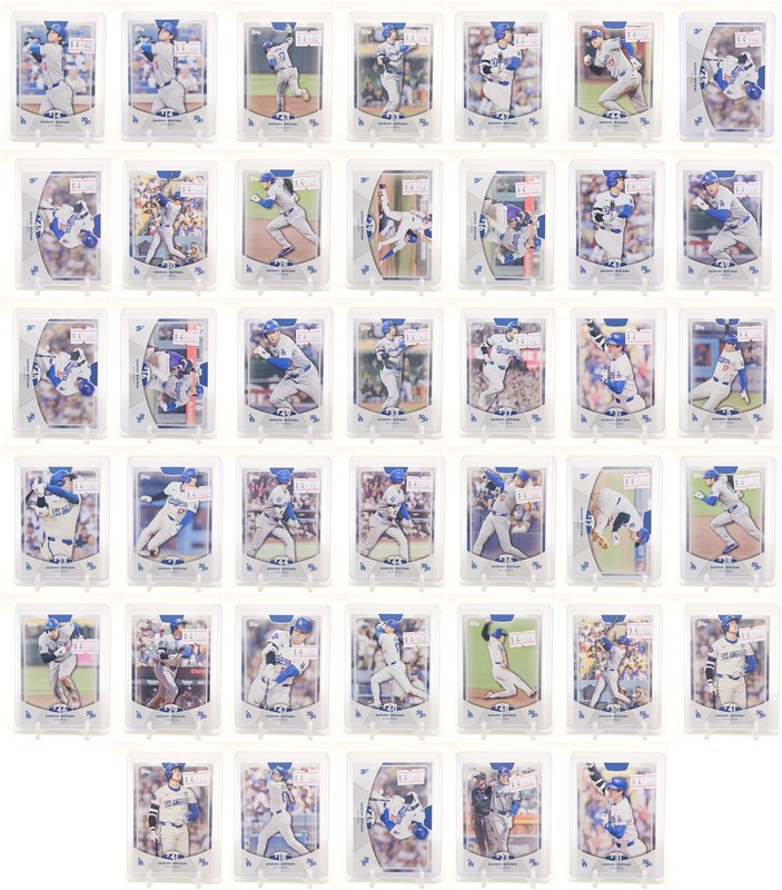 [40] SHOHEI OHTANI 2024 TOPPS 50/50 BASEBALL LOS ANGELES DODGERS Q6998