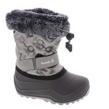 Kamik Big Kids Penny Winter Boots,Silver