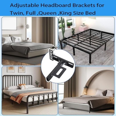 新品head board TALENT 154 Adjustable Headboard Brackets for Metal Bed Frame Universal