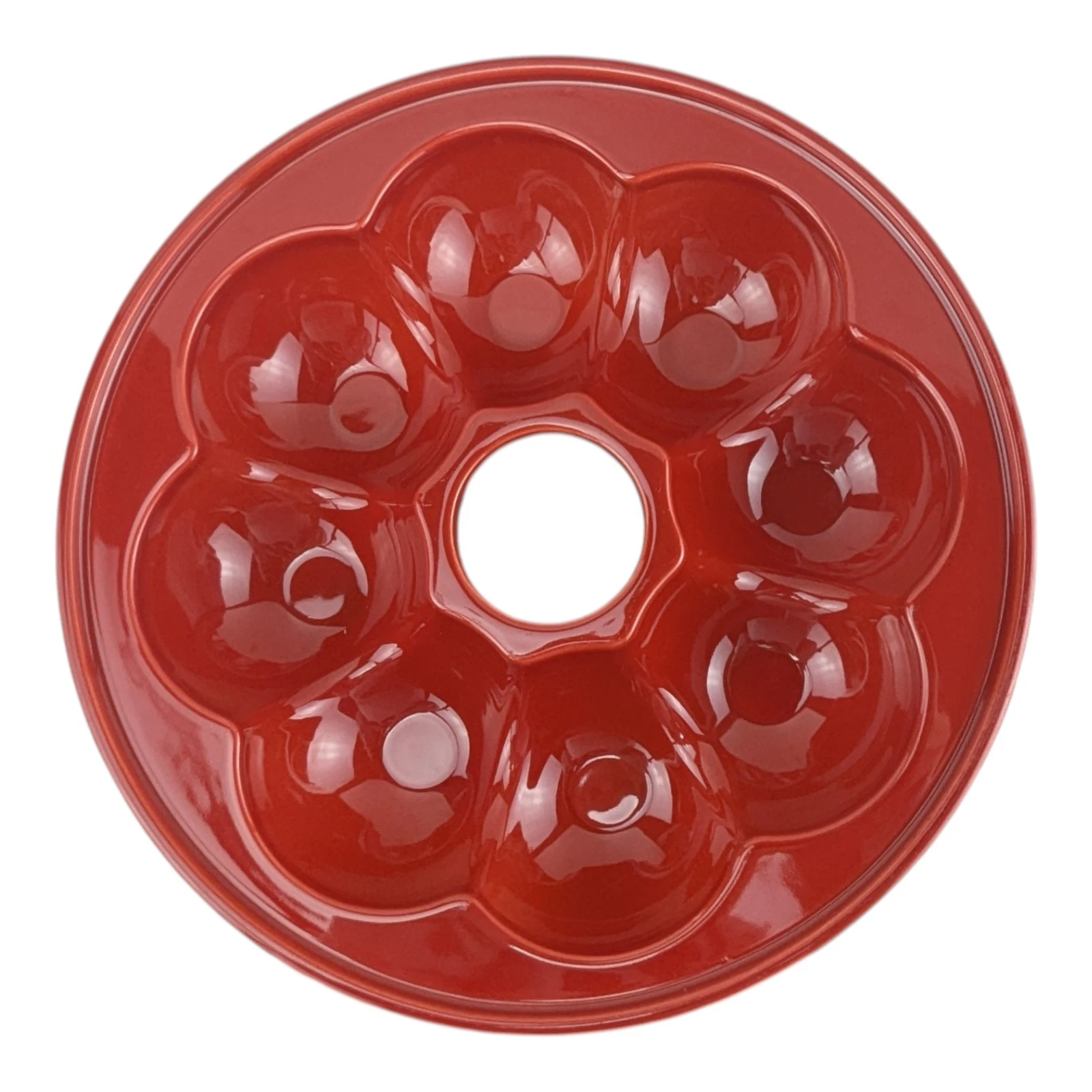 Emile Henry CROWN BREAD BAKER base/body REPLACEMENT part #347505 - Red - EUC
Opens in a new window o