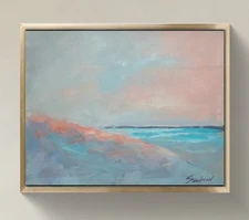 Original Impressionist Painting on 11 in x14 in Canvas - Signed by the Artist